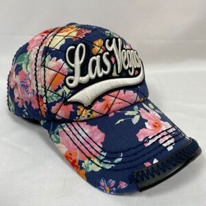 Robin Ruth Las Vegas Baseball Cap‎ Floral Quilted Adjustable Hat